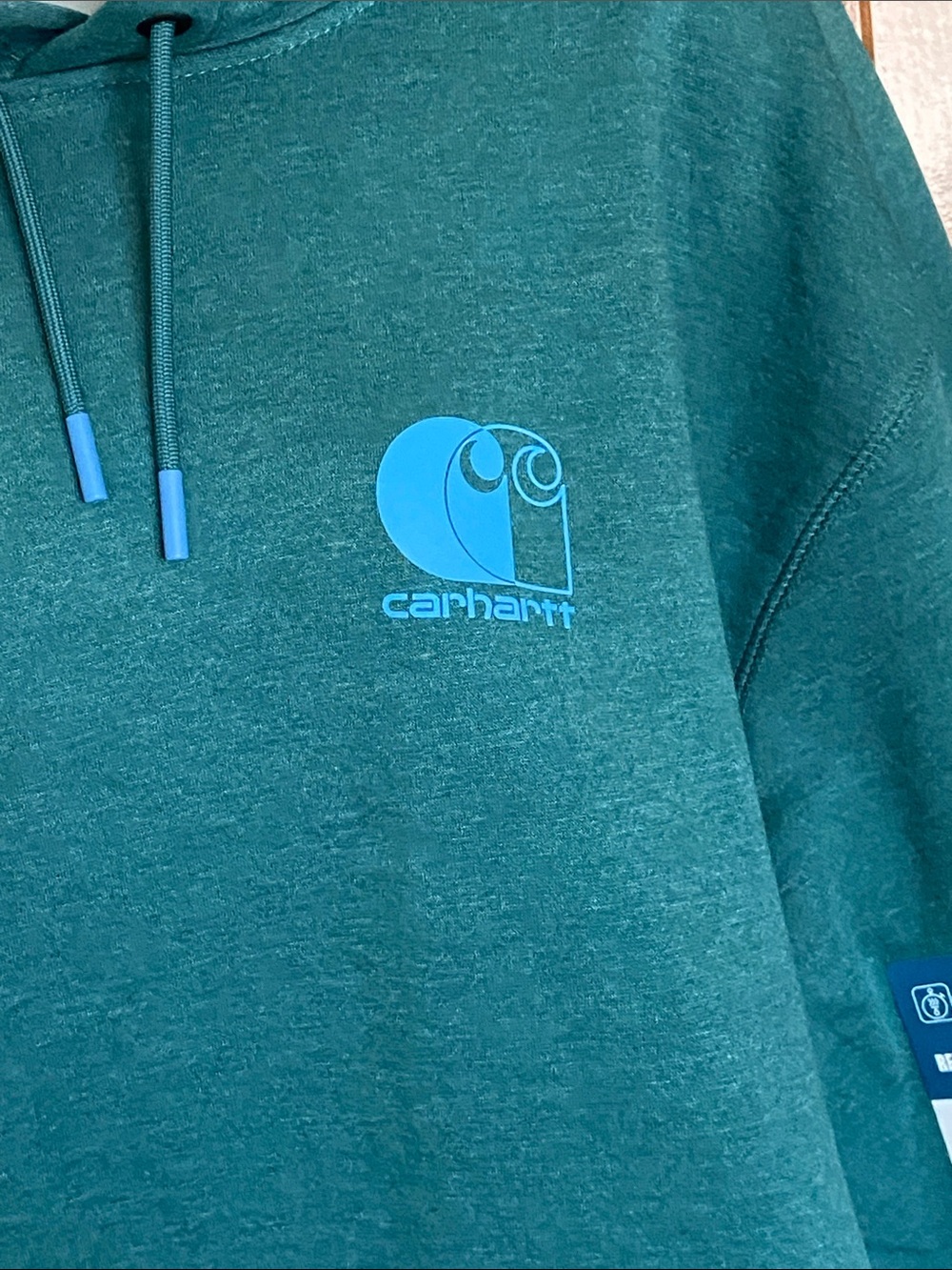 Carhartt Men's Force Relaxed Fit Lightweight Logo moisture wicking fast dry XL - Picture 6 of 12